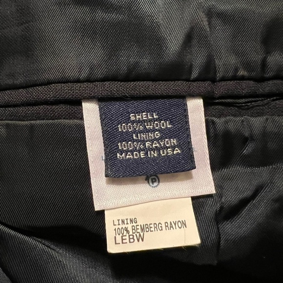 Vintage Lands’ End men’s wool jacket - Picture 8 of 8